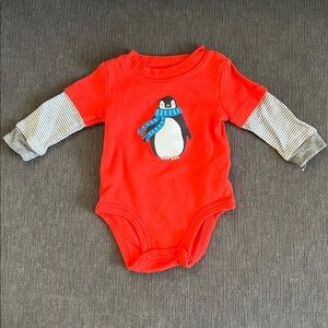 Carter's Vibrant Red Infant Bodysuit